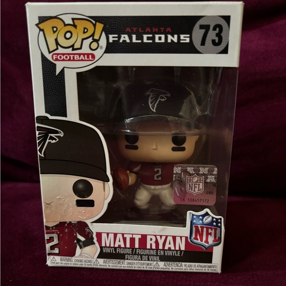 Funko Pop! NFL Atlanta Falcons Figure: Matt Ryan